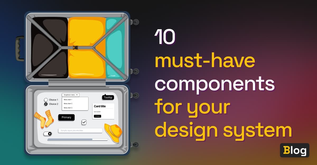 Illustration of suitcase with components inside it and title of the article