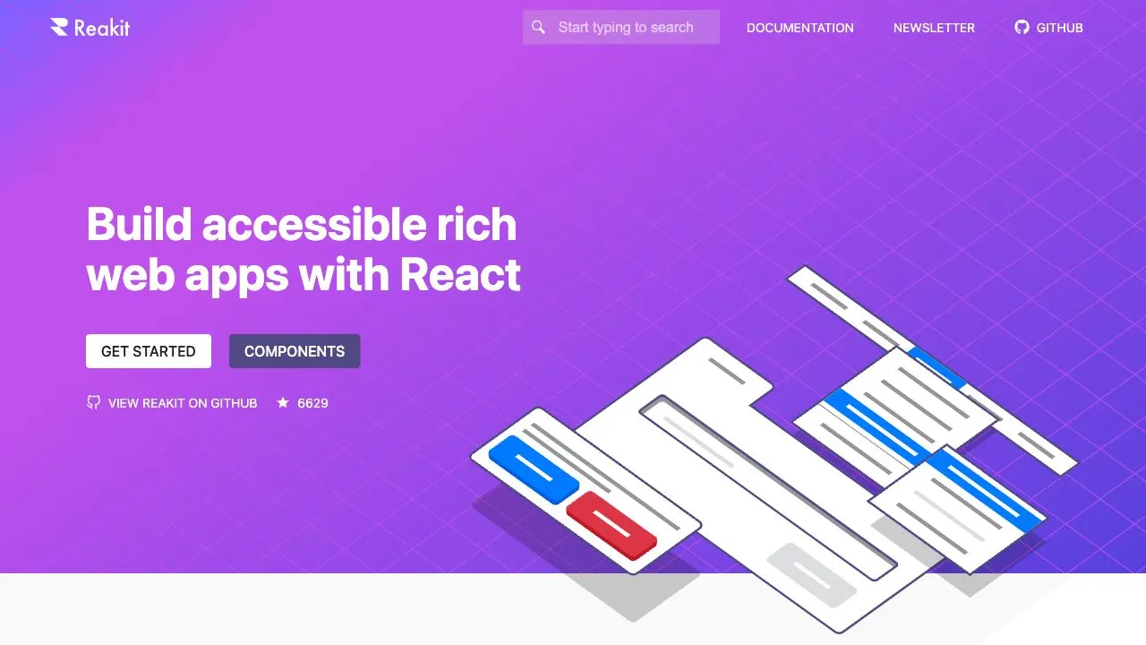 Screenshot of Reakit