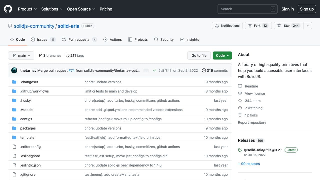 Screenshot of Solid Aria (ALPHA)